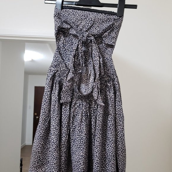 Cute summer dress size Medium Forever 21, blue - Picture 3 of 7